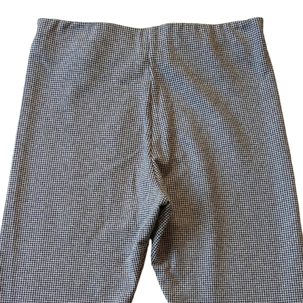 Zara Basic Black & White Mini Houndstooth Elastic… - image 5